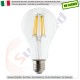 4 X Lampada Goccia SunSeed 12W a Filamento LED E27 Luce Calda 2700K 1500 lumen