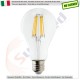 4 X Lampada Goccia SunSeed 12W a Filamento LED E27 Luce Naturale 4000K 1700 lumen