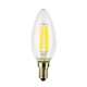 50 X Lampadina Candela SunSeed 4W a Filamento LED in Zaffiro Sintetico E14 Luce Naturale 4000K