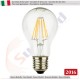 6 X Lampada Goccia SunSeed 9W a Filamento LED E27 Luce Calda 2700K