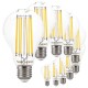 SunSeed, 10 X E27 13W LAMPADINA LED GOCCIA A68 A FILAMENTO LED IN ZAFFIRO SINTETICO Luce naturale 4000K 1800 Lumen