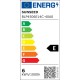 SunSeed, 10 X E14 6W LAMPADINA LED SFERA G45 A FILAMENTO LED IN ZAFFIRO SINTETICO Luce naturale 4000K 806 Lumen 300° Driver IC